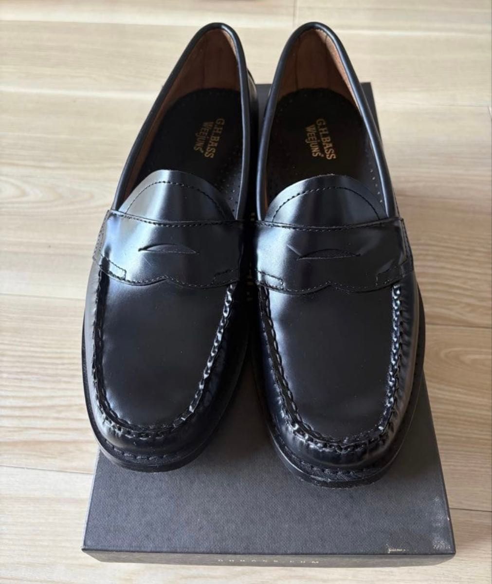 G.H. BASS LOGAN ローファー ブラック US9.5