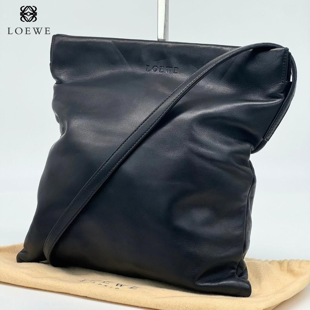 [Near Mint Condition] Loewe Vintage Nappa Leather Shoulder Bag Pochette
