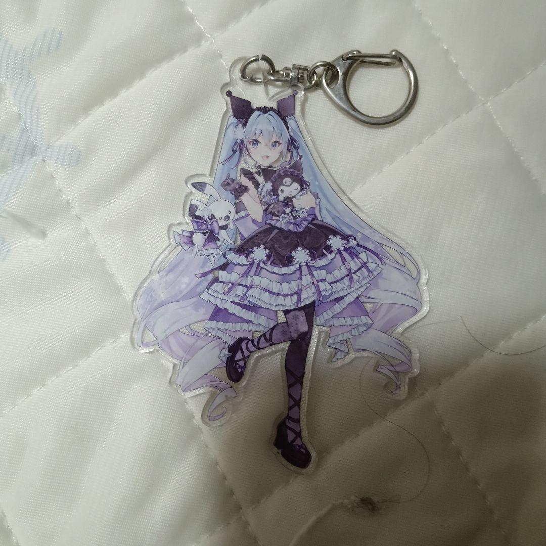 Chromie Hatsune Miku Acrylic Keychain