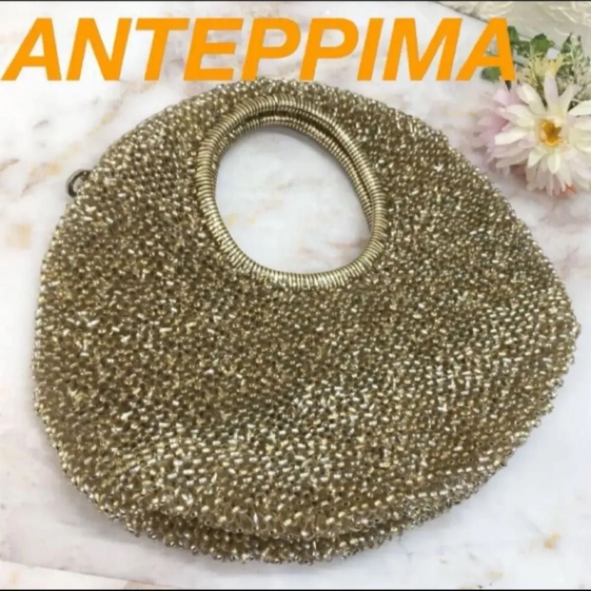 ANTEPRIMA Anteprima wire bag handbag gold