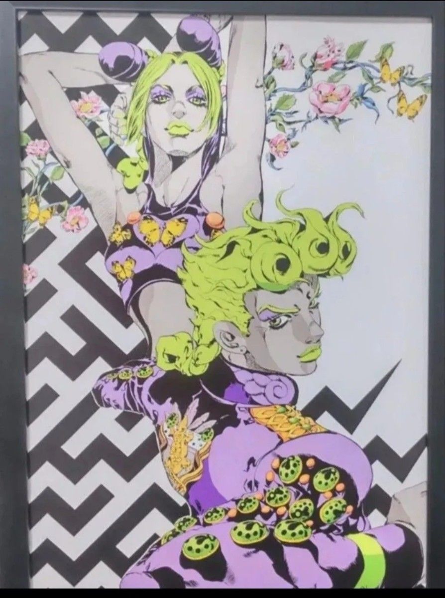【505】jojo 5 ~ 6部jojo no · 空条徐伦【A4 · 双面海报 · 额附1张】
