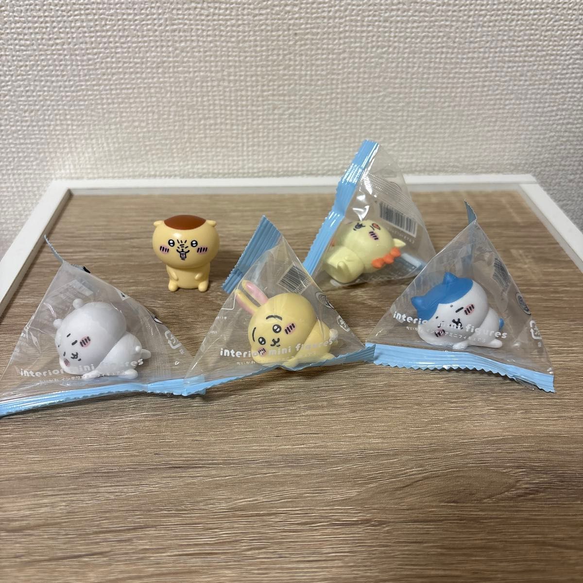 吉伊卡哇 室内迷你人偶 三花猫 兔子 杯垫 手办