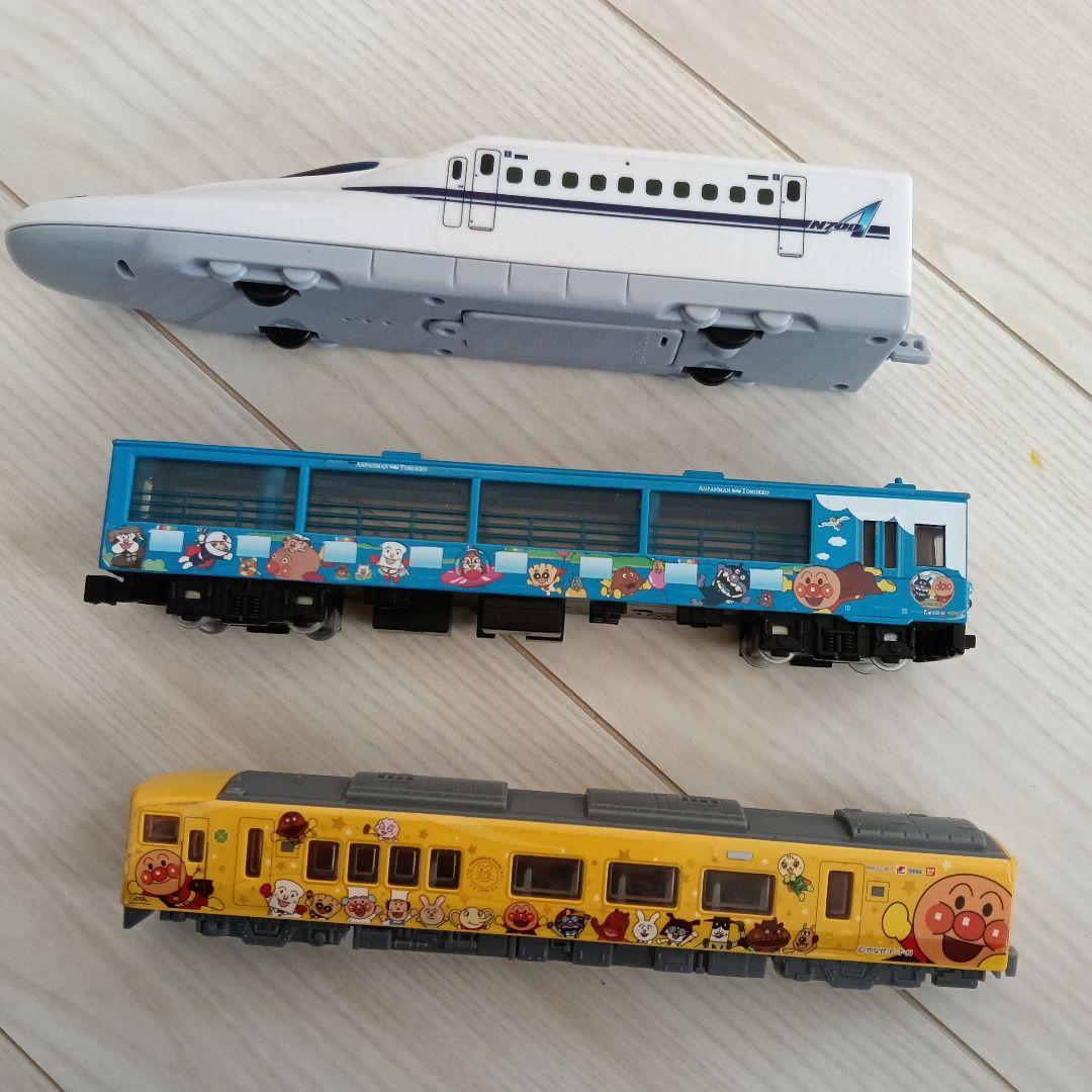 Anpanman Train Shinkansen Figure 3-Piece Set
