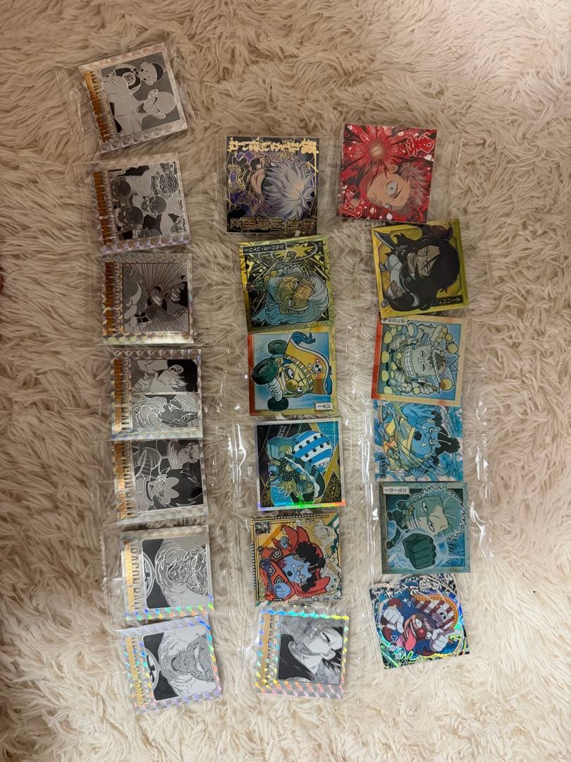 龙珠 海贼王 咒术回战 贴纸 打包出售