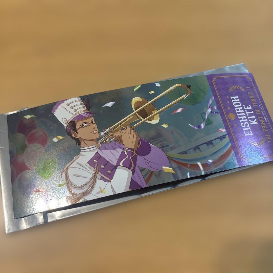新网球王子 网球王子 网球Rabi 金属质感票券风格卡片 木手