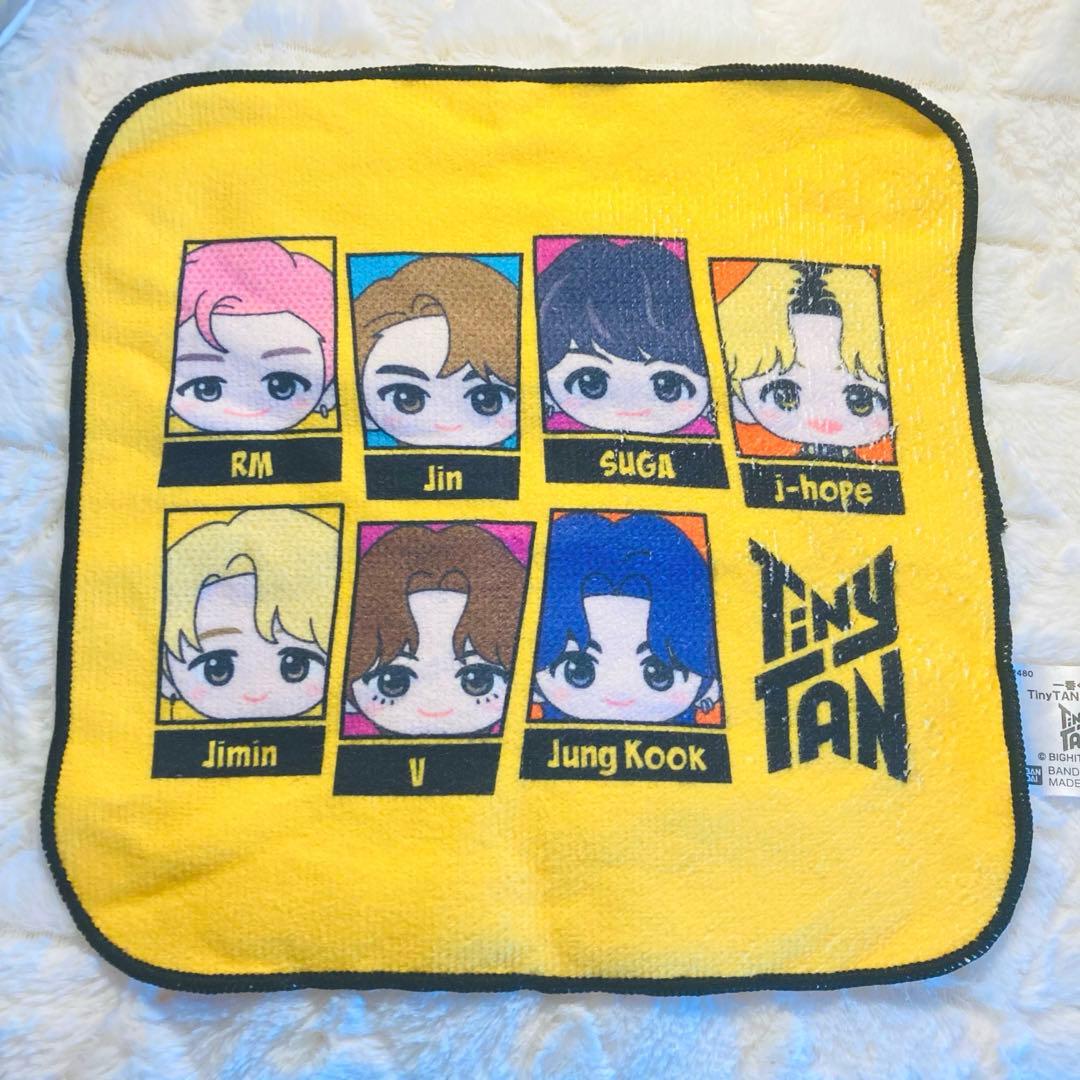 BTS tiny tan泰尼坦Butter手帕