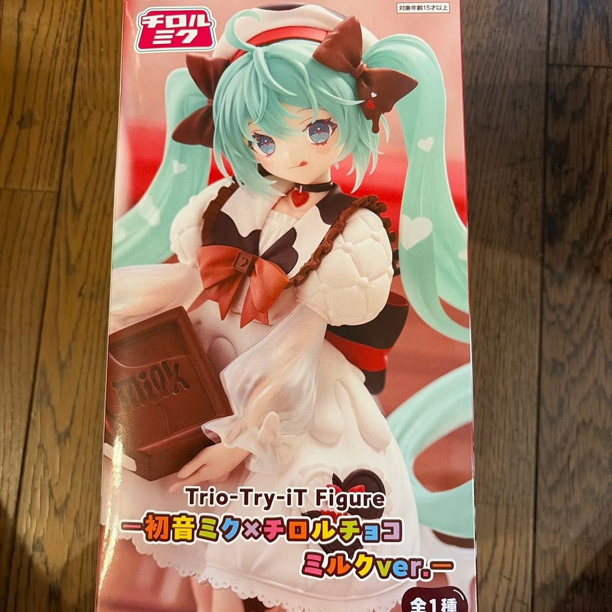 初音未来×Tiroli巧克力 Trio-Try-iT Figure 牛奶版 手办