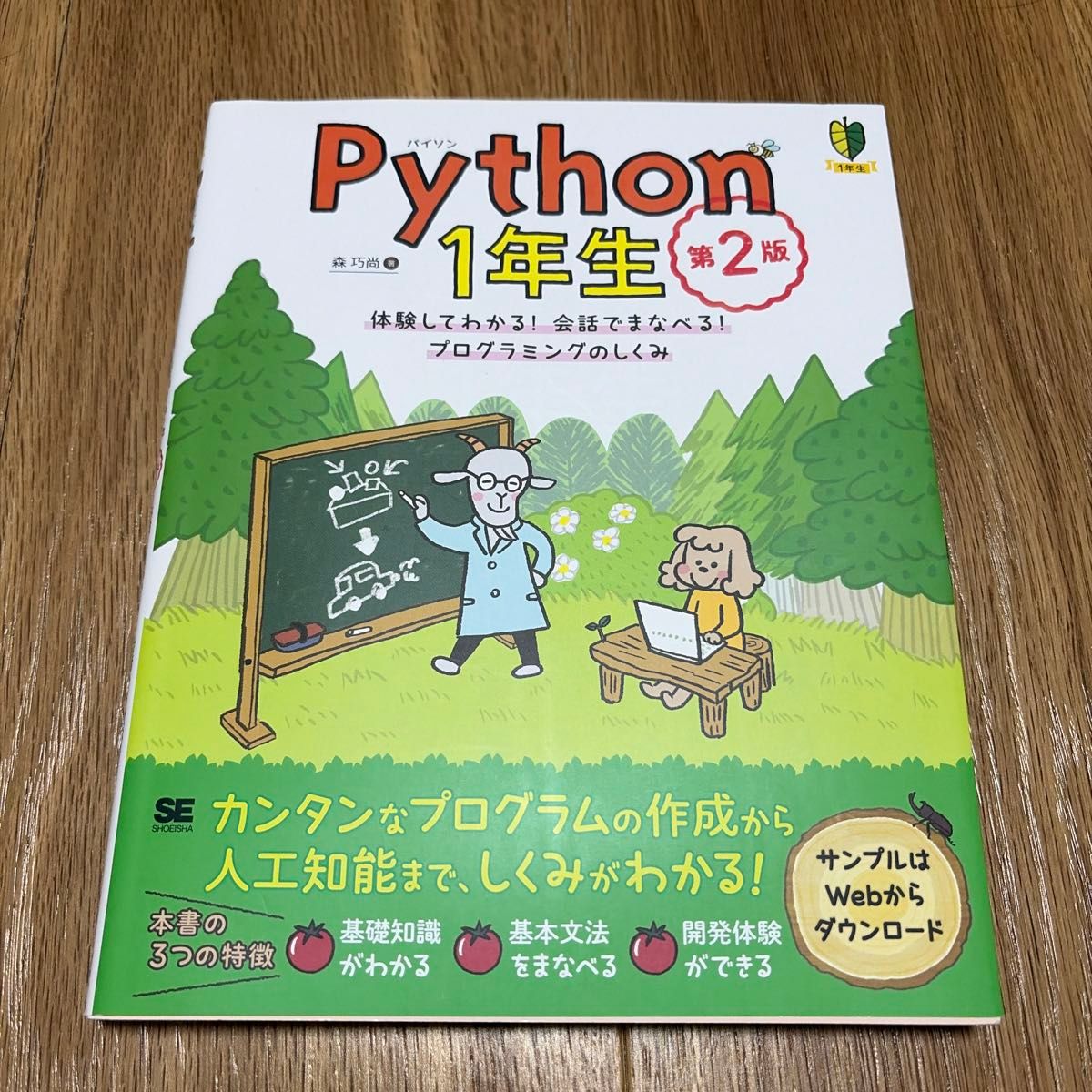 Python 一年级：亲身体验，轻松掌握！在对话中学习编程原理（一年级）（第2版） 森巧尚 著