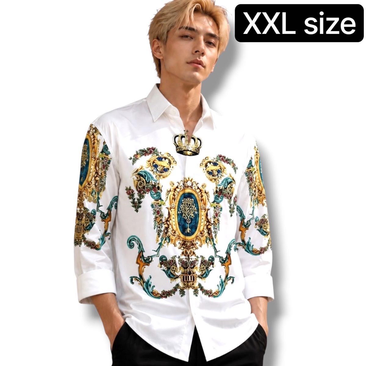 【请务必阅读说明】【可立即购买】【全新未使用】【不可降价】男士 女士 衬衫 正装衬衫 夹克 外套 巴洛克