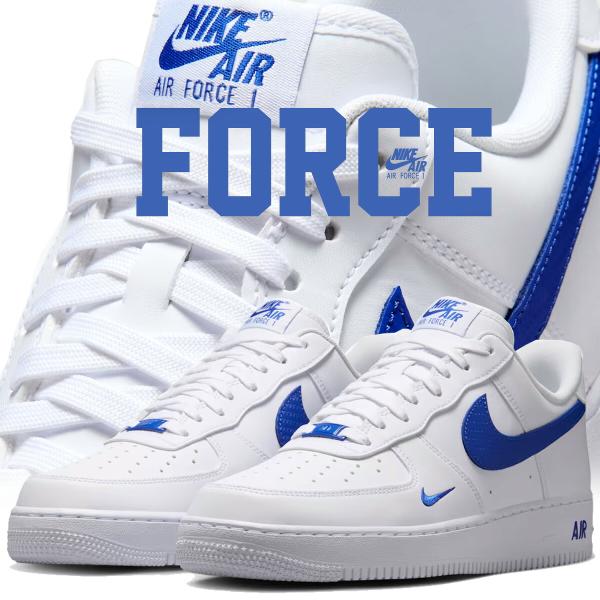 ナイキ エア フォース 1 '07 ホワイト ゲームロイヤル NIKE AIR FORCE 1 07 wht/game royal iv5732-100