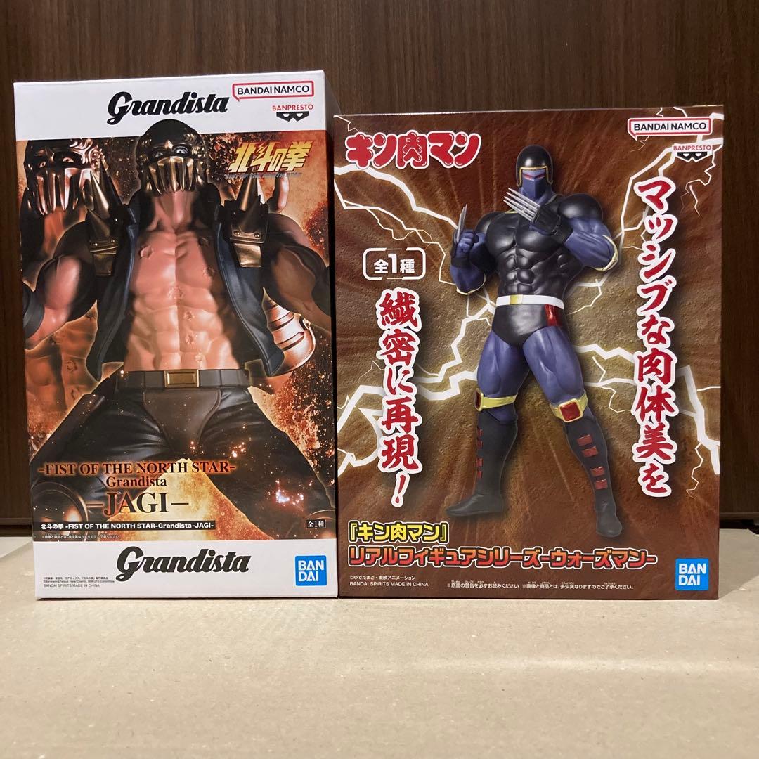 Fist of the North Star Jagi and King of Fighters Warsman Figure Lot of 2