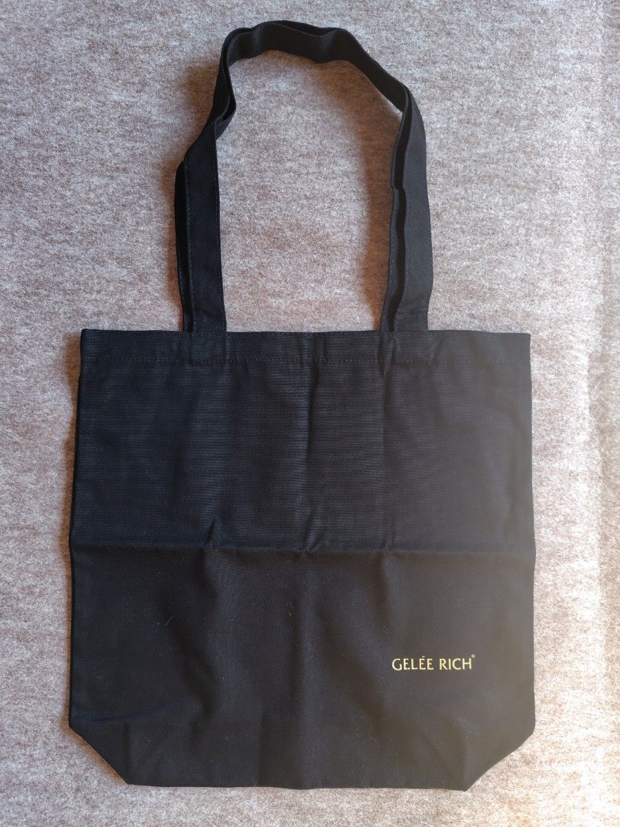 GELEE RICH 黑色帆布托特包 赠品