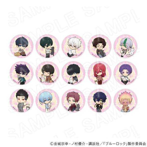 TV Anime 'Blue Lock' Can Badge Cat Day Ver. * Blind Sale Goods