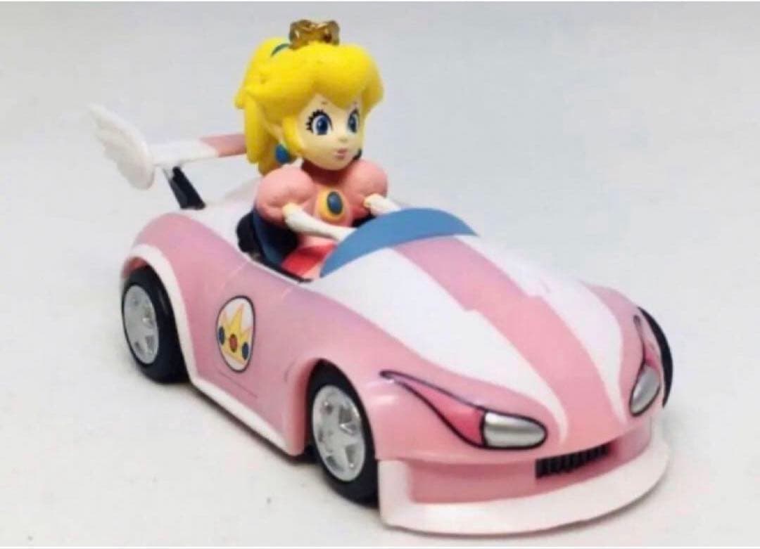 Mario Kart ★ Princess Peach ☆ Choro Q ★ Pull-Back Figure ★ Car