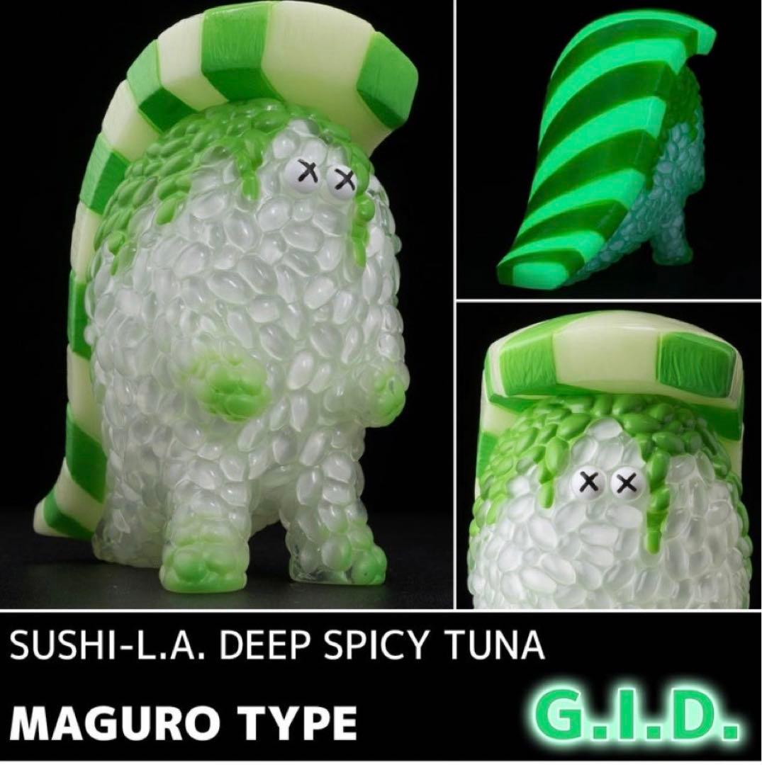 全新 SUSHI-LA 金枪鱼 软胶 限定 软质塑料人偶