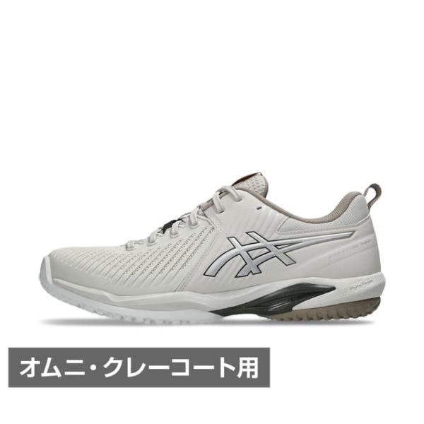 亚瑟士 PRESTIGE NEO OC WIDE Prestige Neo OC 宽楦 1043A029 男女款硬地球场网球鞋：驼色 asics