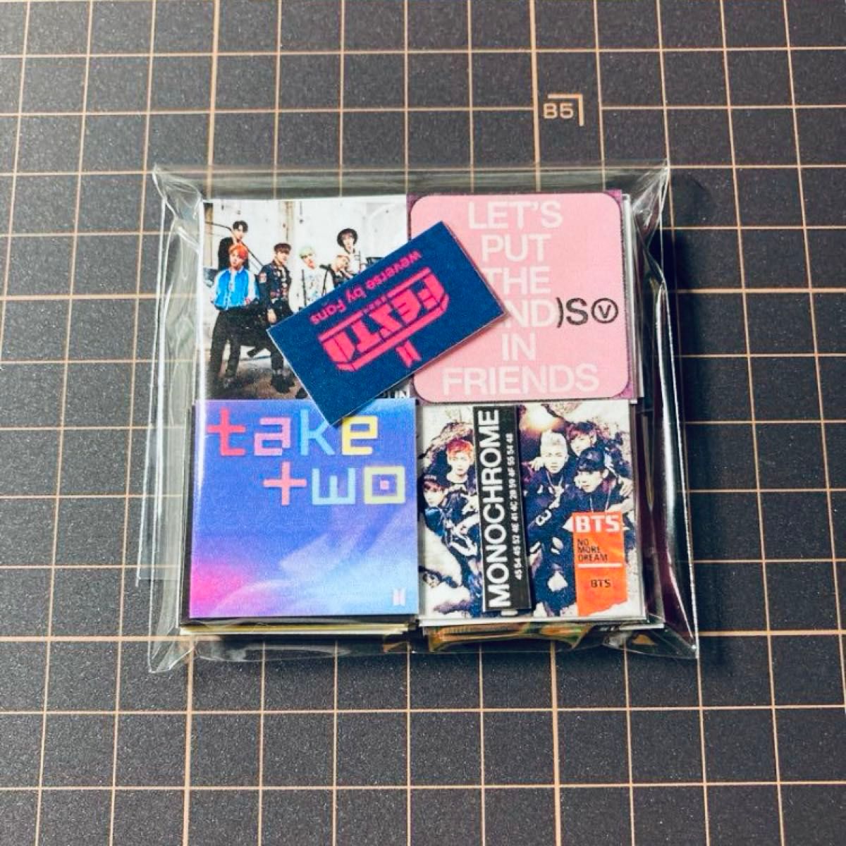 碎纸贴纸 BTS 历代 CD 封面 单曲 专辑 贴纸