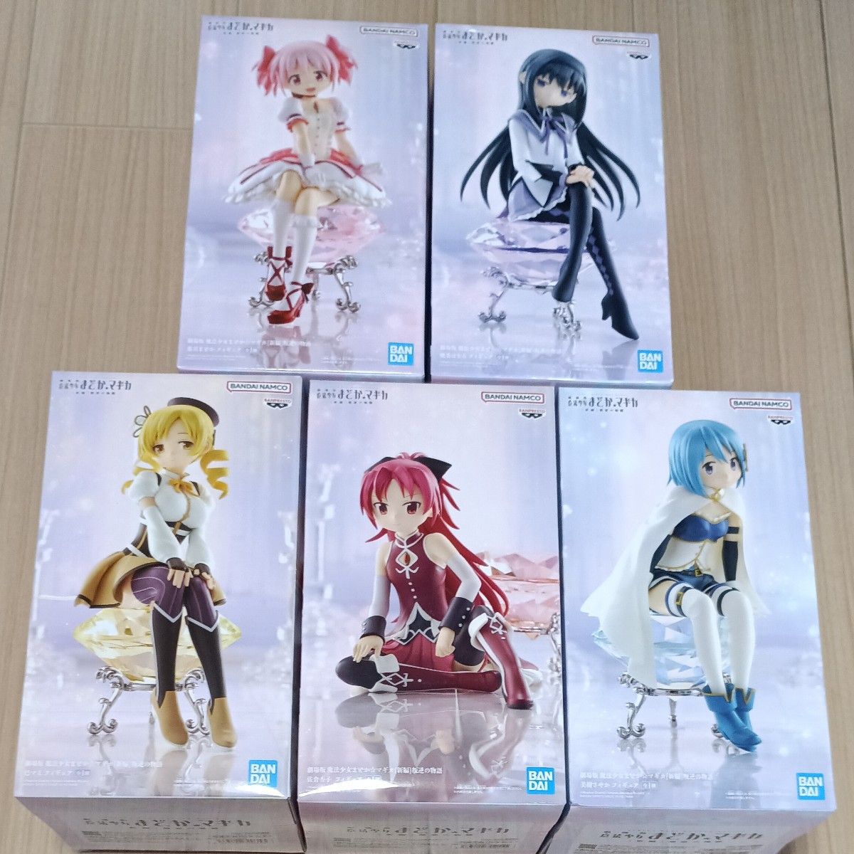 剧场版 魔法少女小圆 新篇 叛逆的物语 手办 5件套装