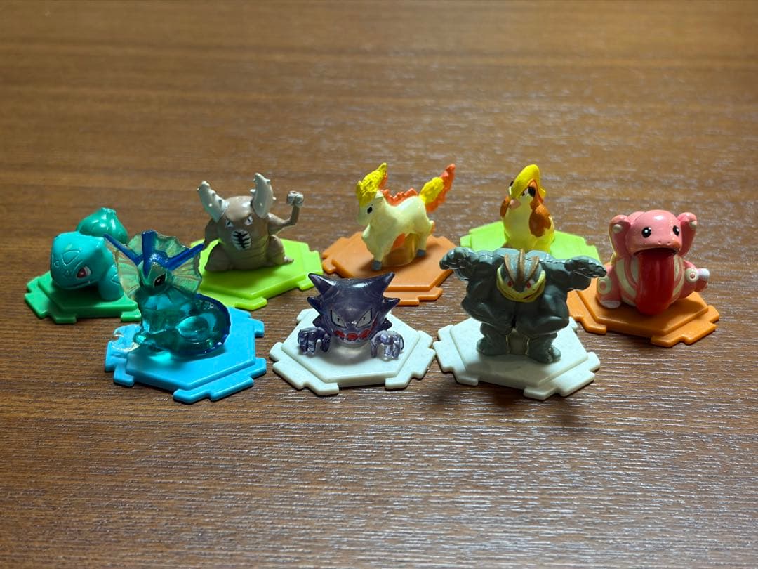 Pokemon Full Color Collection Part 5 Set of 8 Figures Initial Gacha