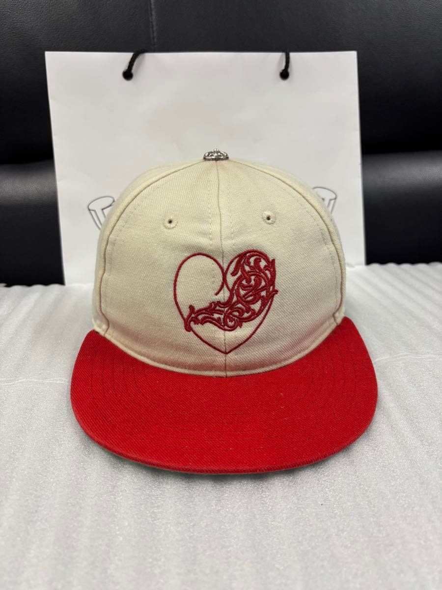 【准新品】Chrome Hearts 帽子 心形刺绣 正品 最低价