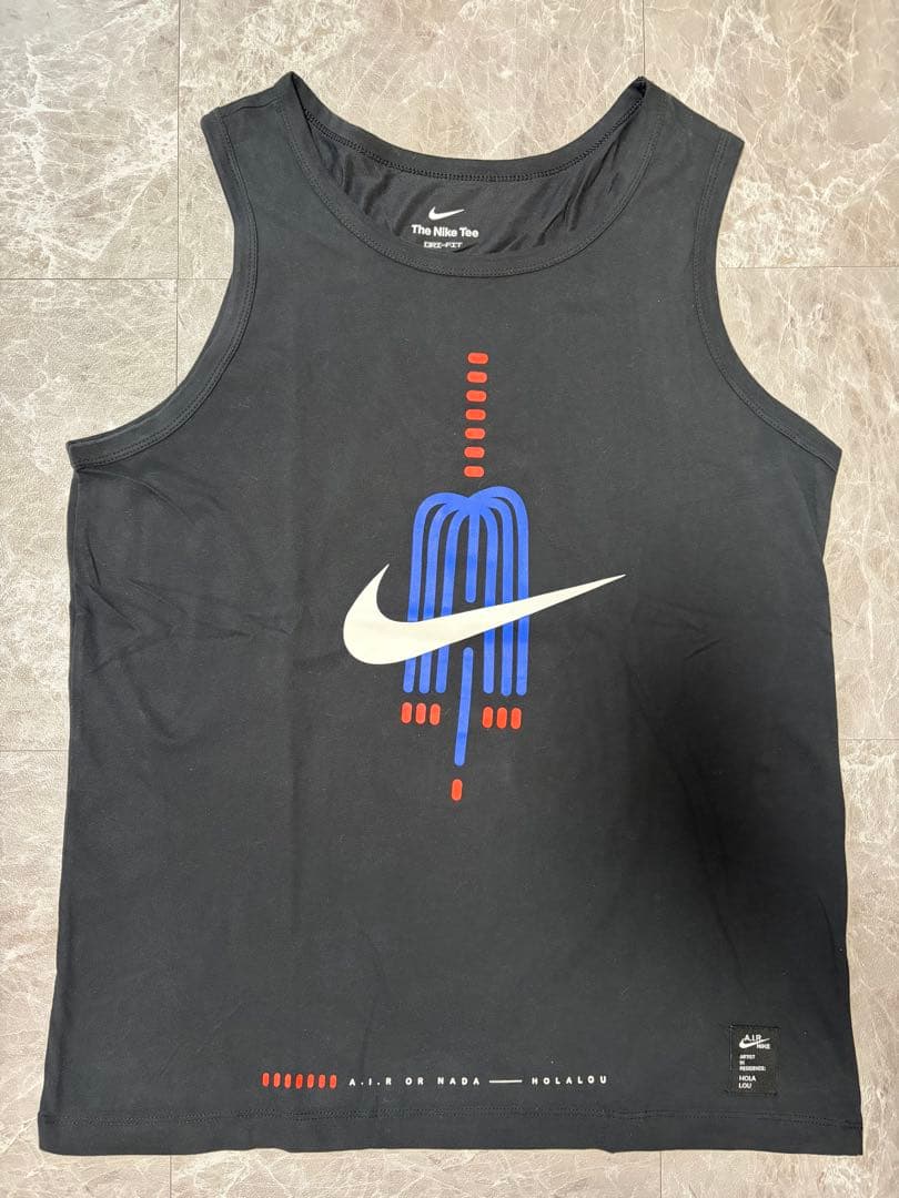 耐克/NIKE/背心/DRI-FIT/黑色/M