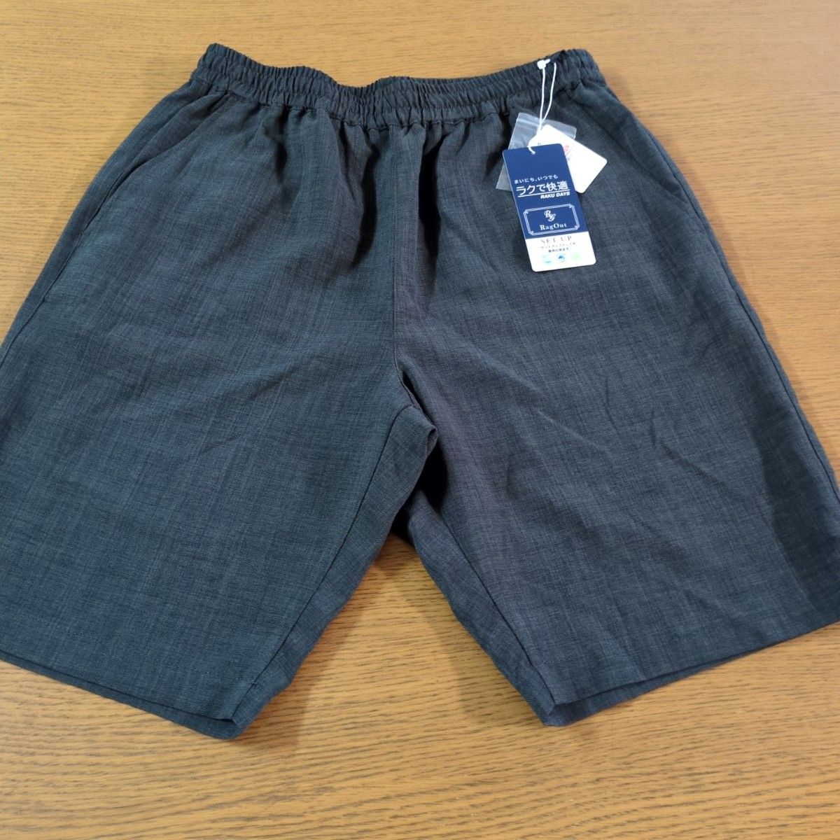 新品 ☆ RagOut ☆ 短裤 ☆ 尺寸M ☆ charcal ☆ 短裤 ☆ 男性用 ☆ No.3256