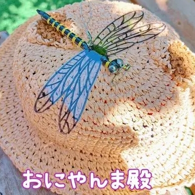 安全别针&挂绳类型 【蜻蜓大人】蜻蜓 蜻蜓君 蜻蜓 防虫 露营 登山 钓鱼