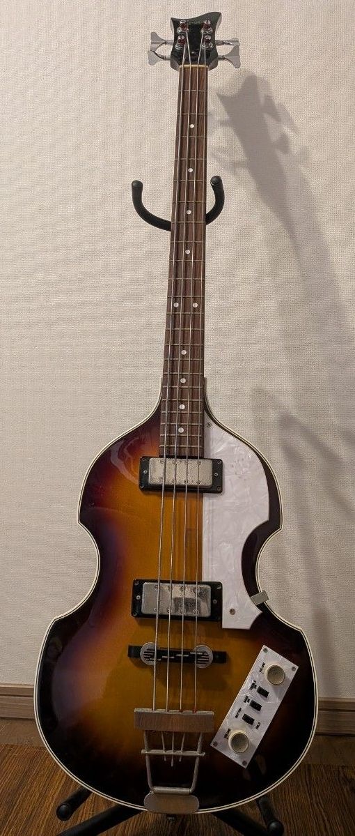 Greco 小提琴贝斯 VB-90 日本制造 2002年款 配硬质琴盒