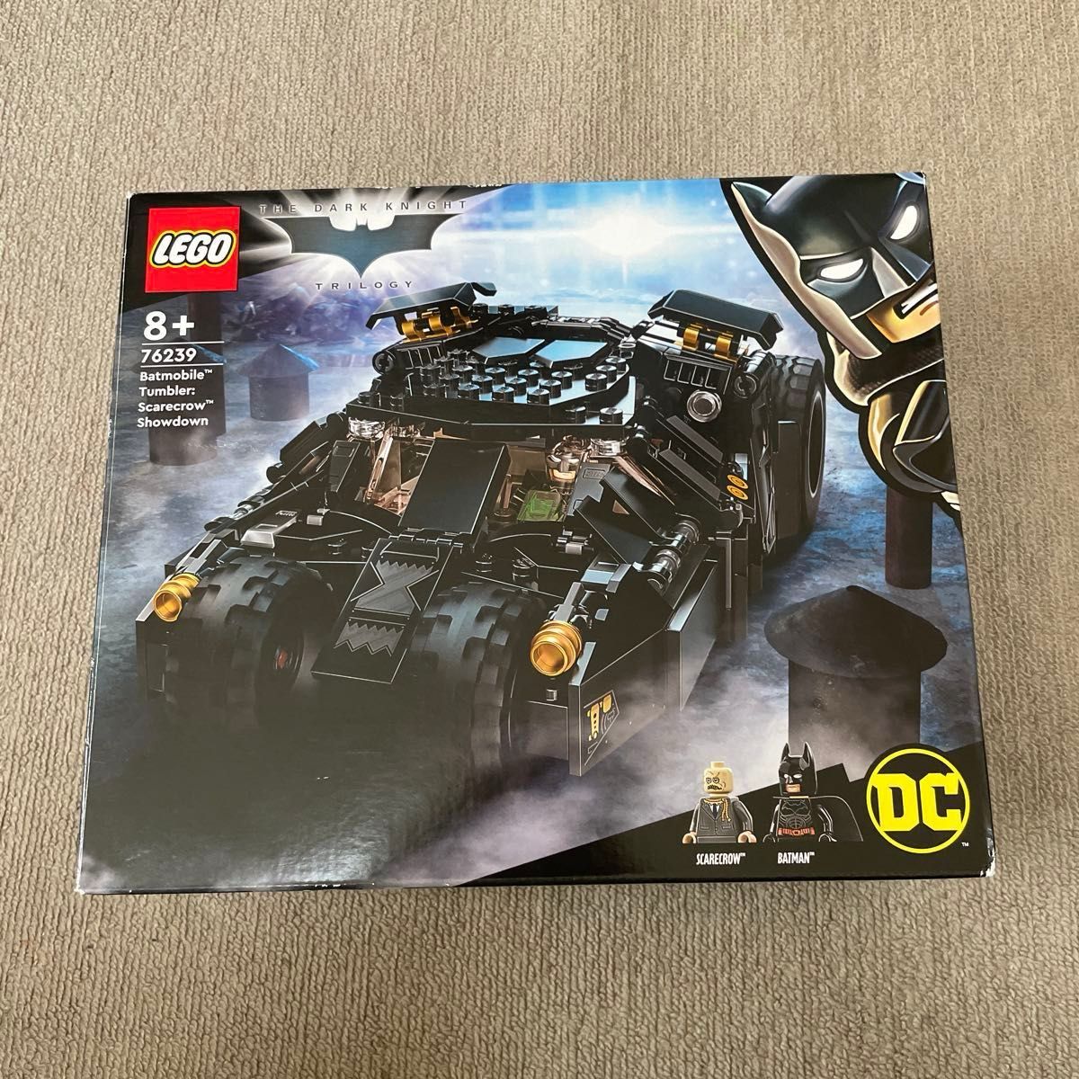 Pre-built LEGO 76239 Batmobile Tumbler vs. the Scarecrow