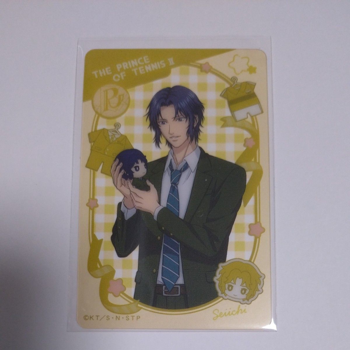 【全新未使用】幸村精市 刺绣 透明卡片 御神签 网球御神签 Jump Festa 网球王子