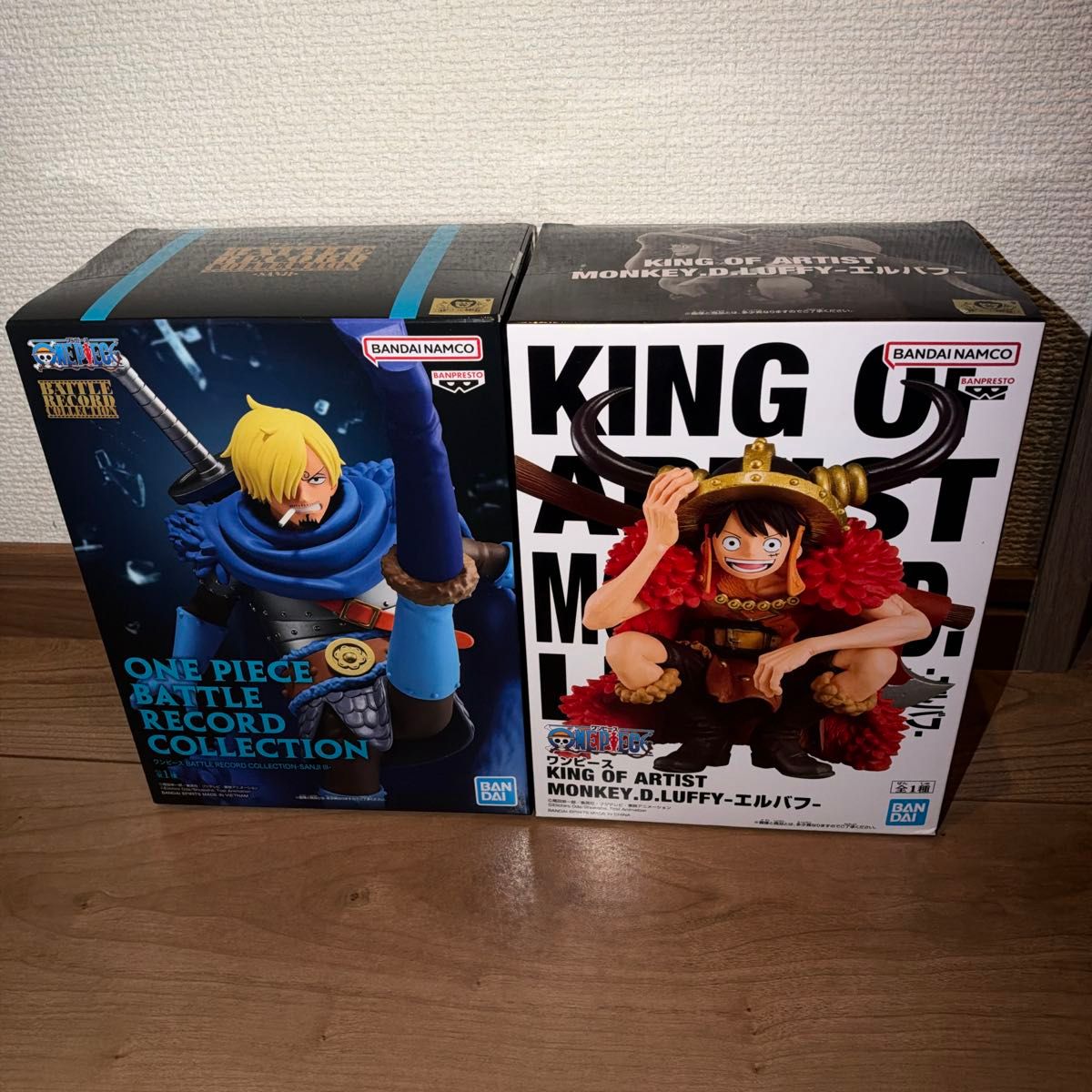 One Piece Figure Sanji Battle Record Collection Luffy Elbaf 2-Piece Set