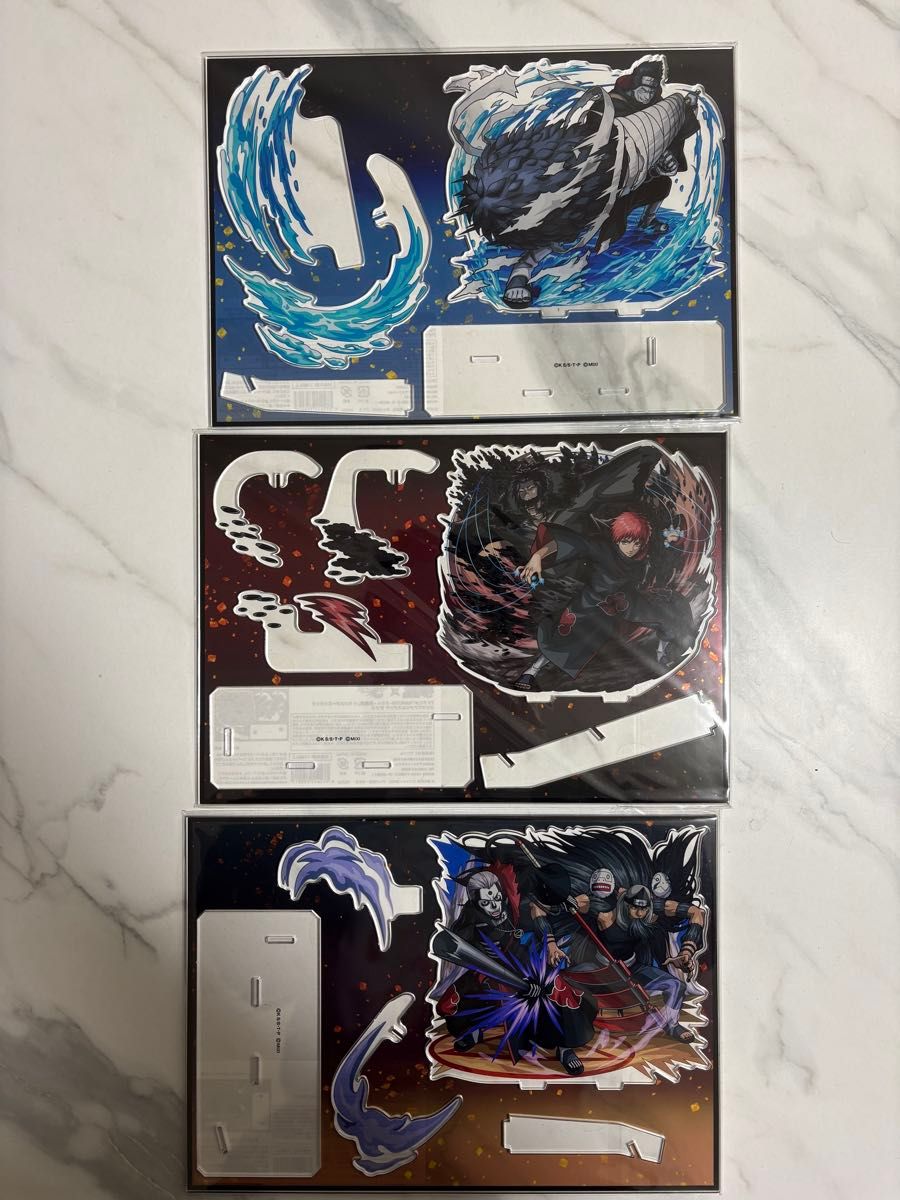 NARUTO Naruto Shippuden Monster Strike Diorama Acrylic Stand Sasori Kisame Hidan Kakuzu