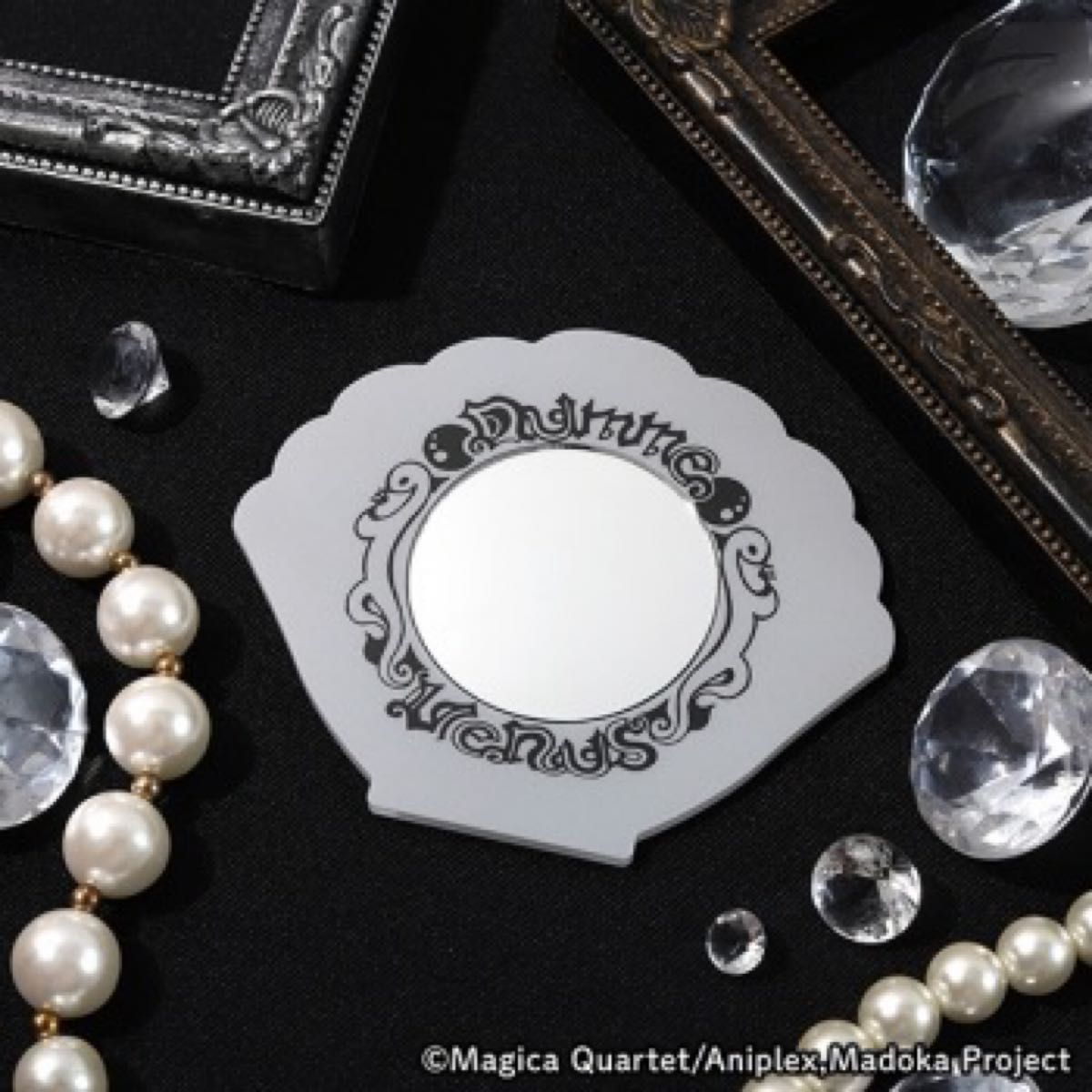 Theatrical Version Madoka Magica Walpurgis no Kaiten Mirror On-Set Use Handheld Mirror Akemi Homura Demon Homura Cosplay Prop Interior