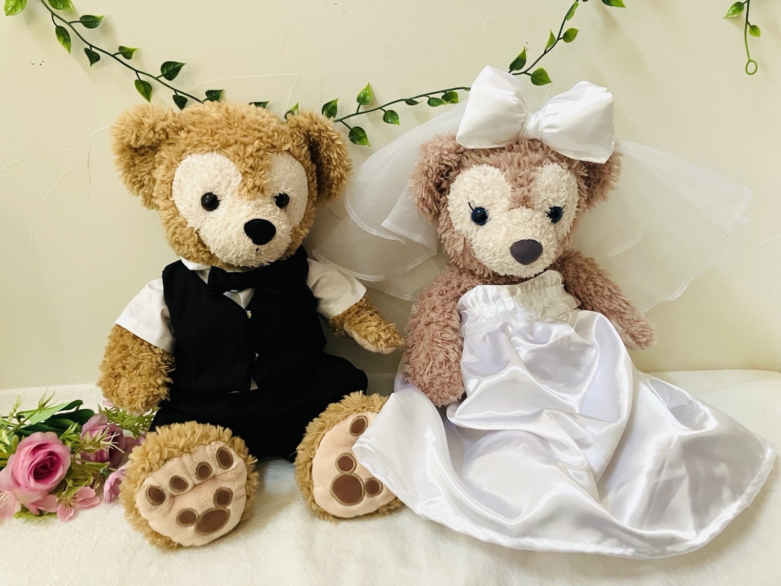 达菲 & 雪莉梅🤵👰Costome婚纱婚礼婚礼达菲雪莉梅服雪莉梅手机女仆costome欢迎娃娃