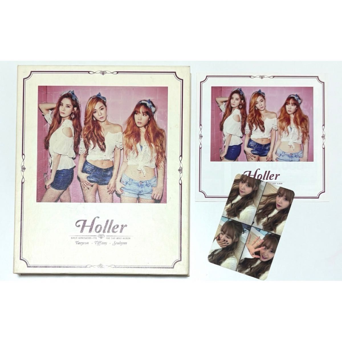 【附赠卡片】少女时代 TTS Holler 迷你专辑 韩国版 Tiffany Young