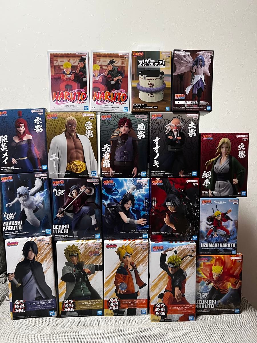 NARUTO 火影忍者 手办 19件套 打包出售 VIBRATION STARS 忍界造型