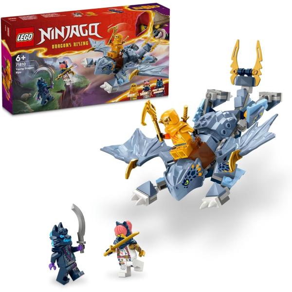 乐高LEGO忍者龙龙71810玩具玩具生日礼物块益智对战机器人免费送货