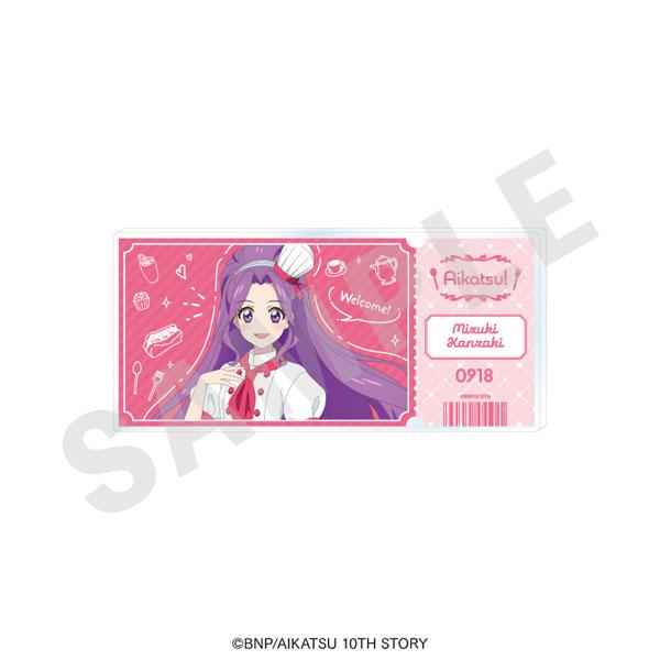 「偶像活动! 10th STORY 〜通往未来 STARWAY 〜」 票券风格亚克力块 甜点师版(神崎美月)[coly]《11月预订》