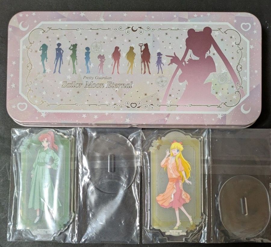 [セーラームーン] 劇場版 セーラームーンエターナル バレンタイン限定缶ケース＆アクリルスタンド2種セット