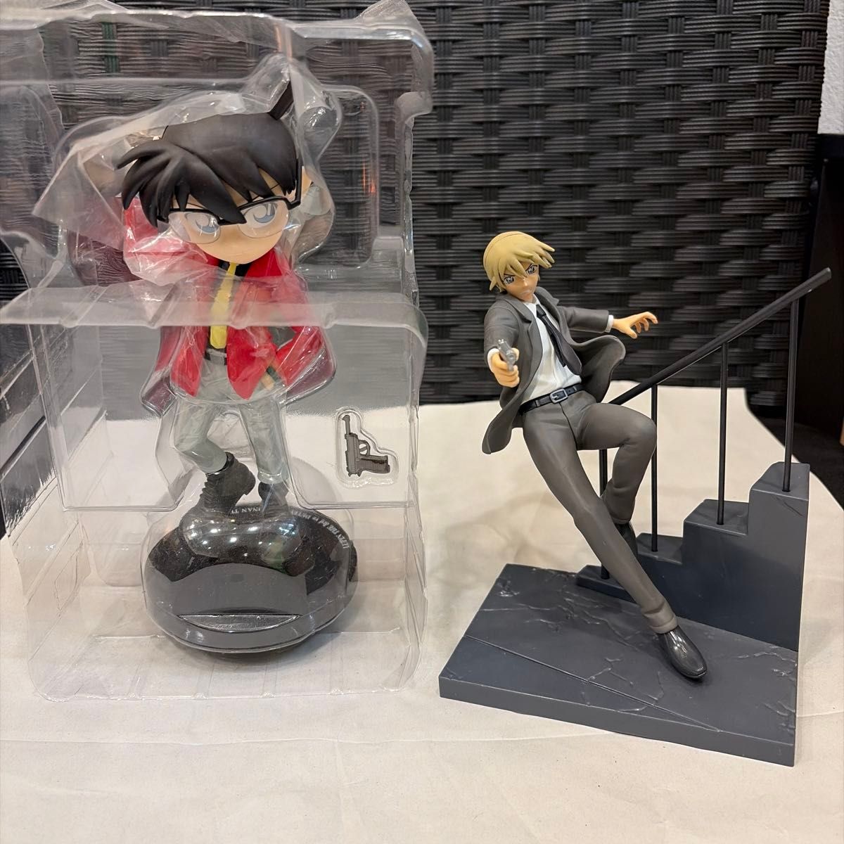 【未使用新品】鲁邦三世vs名侦探柯南THE MOVIE premium figure江户川柯南带omake
