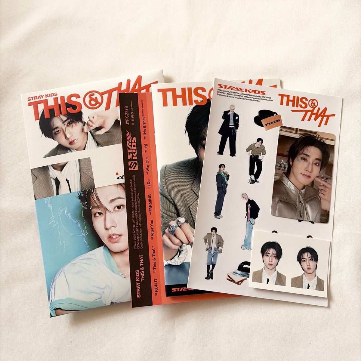 Stray Kids海峡儿童THIS & THAT & ver.汉塞特