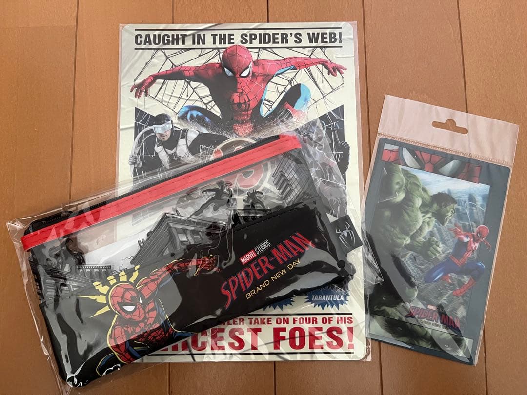 MARVEL SPIDER-MAN 垫板 笔袋 明信片