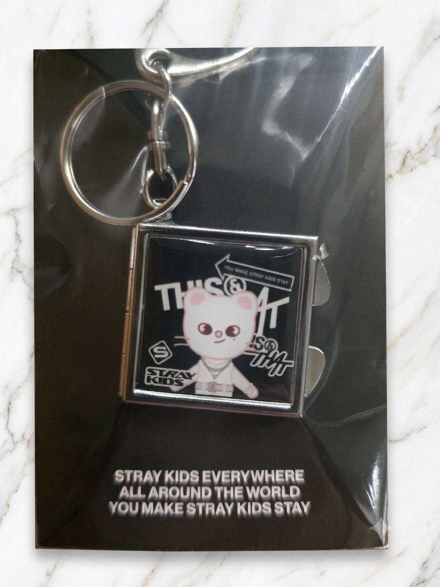 Jinilet this&that 钥匙扣 钥匙圈 Pop-up Popua 贤真 镜面钥匙圈 Stray Kids