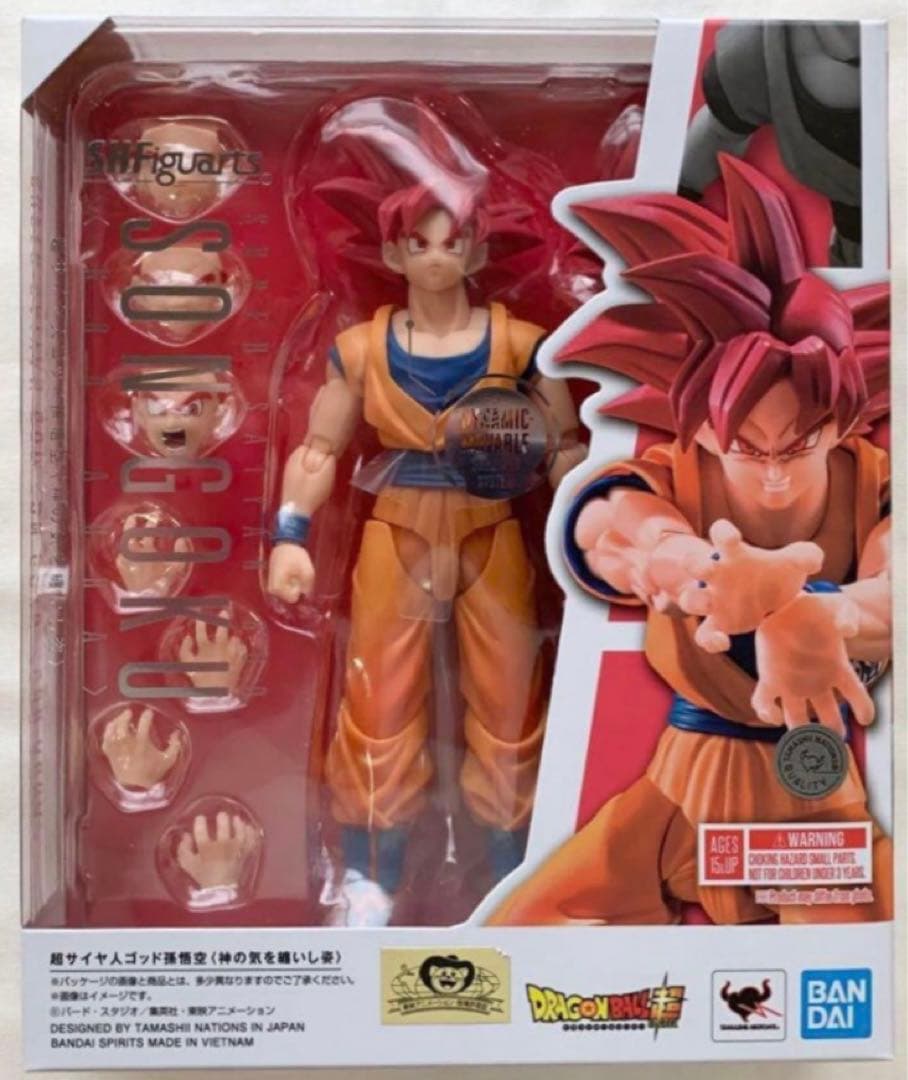S.H.Figuarts 超赛亚人神孙悟空〈身着神之气的姿态〉