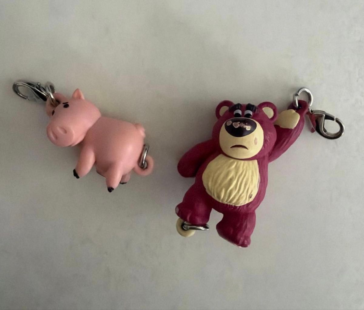 Toy Story Swaying Connected Mascot Hamm Lotso 2-Piece Set Capsule Toy