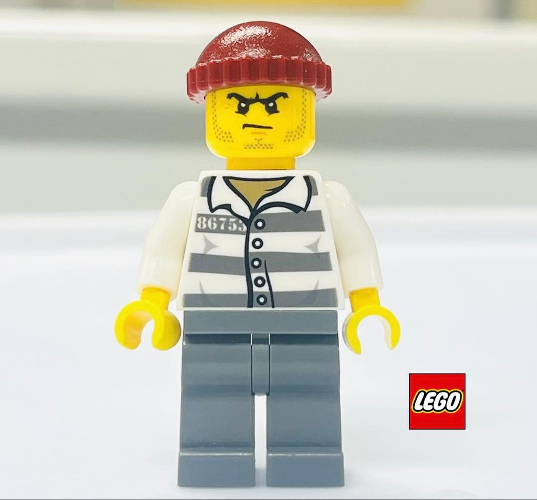 ⭐️LEGO City⭐️ Prisoner Number 86753 Thief cty1159 Minifigure