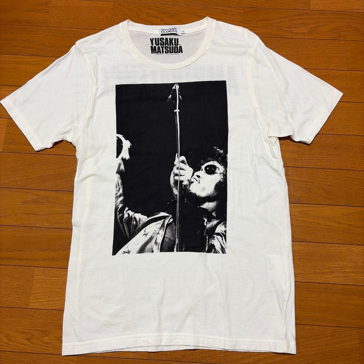 HYSTERIC GLAMOUR Hysteric Glamour 松田优作 T恤 白色 M