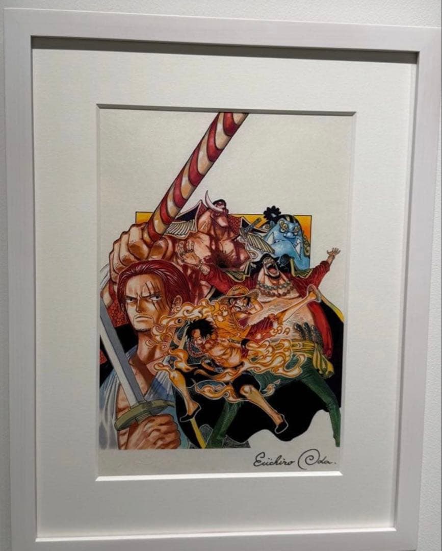 海贼王 复制原画 尾田荣一郎 限量100部 漫画艺术传承