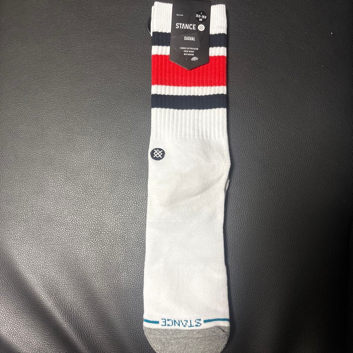 STANCE 袜子 L码 25.5-28.0cm 白色