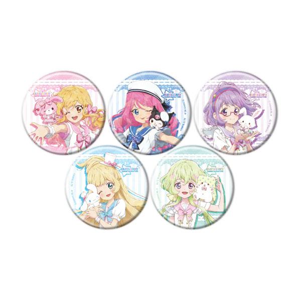 全息图徽章( 57mm ) 「《偶像活动Stars! × Sanrio Characters》03/全套(共5款) (合作插图(等身大))) A3 【11月预订】